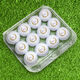 Initial Laurel Wreath Golf Balls Image 2 of 2
